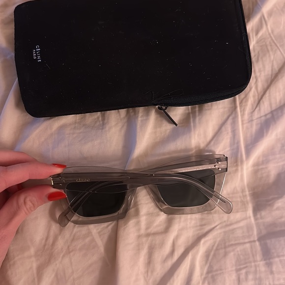clear celine cat eye sunglasses - Picture 2 of 4